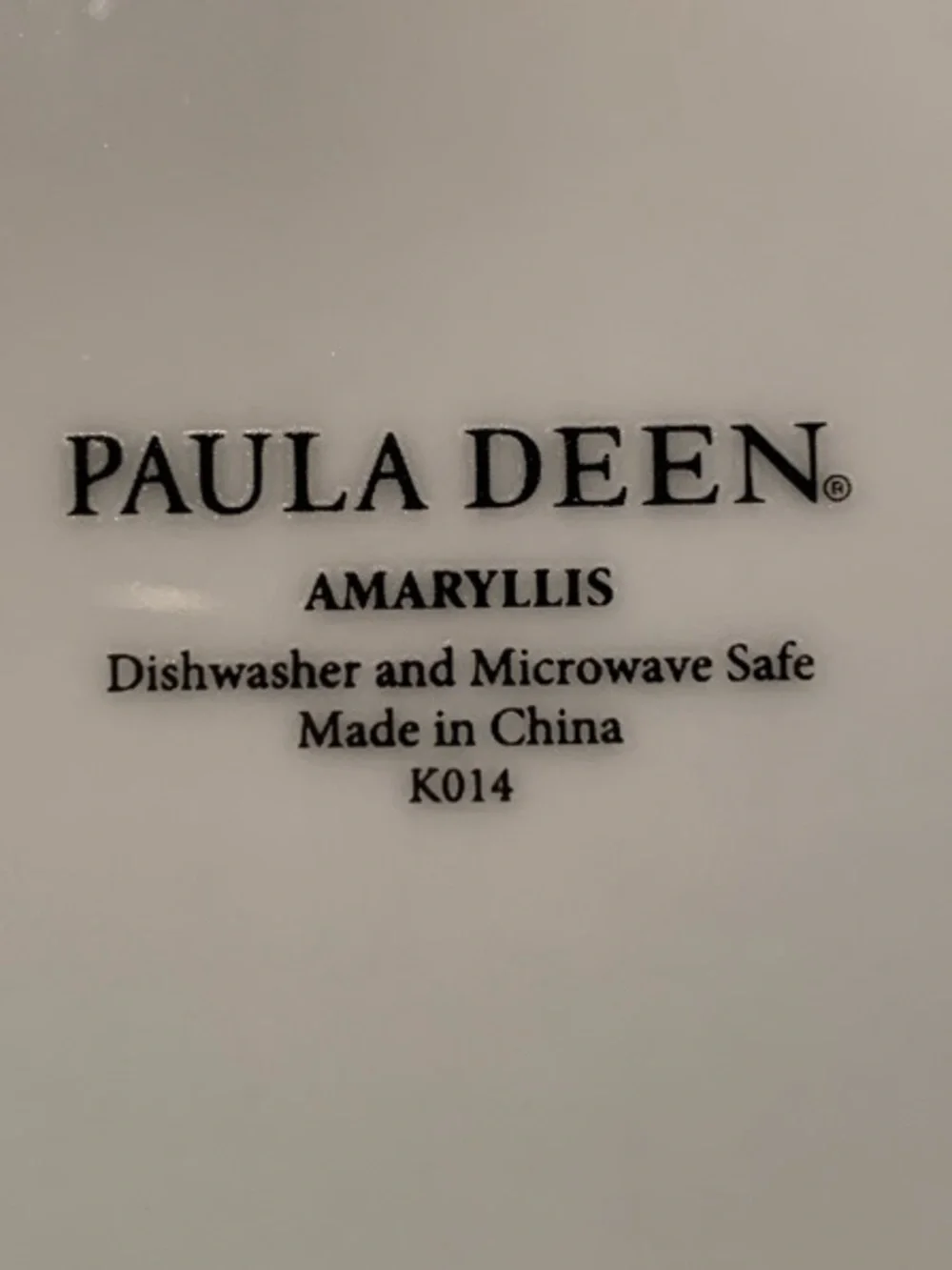 Paula Deen ceramic or everyday